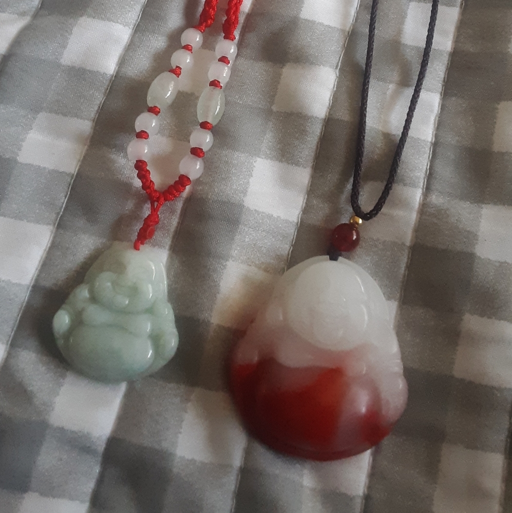 Stone Budduh Necklaces